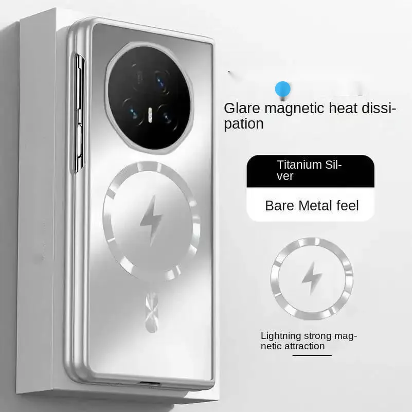Matte Bezel-less Magnetic Phone Case For Honor Magic v6 V5 V3 V2 Vs 3 Vs 2 for Magsafe Wireless Charging Ultrathin Cover