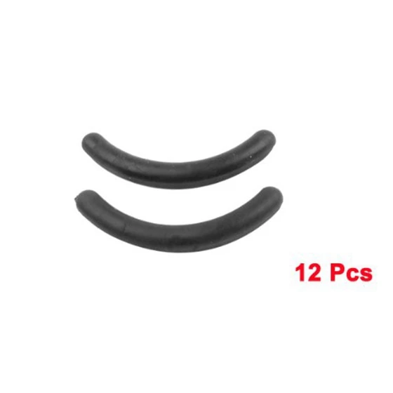 Продажи! 12 шт. черный резиновый инструмент для макияжа, сменные подушечки для завивки ресниц для женщин