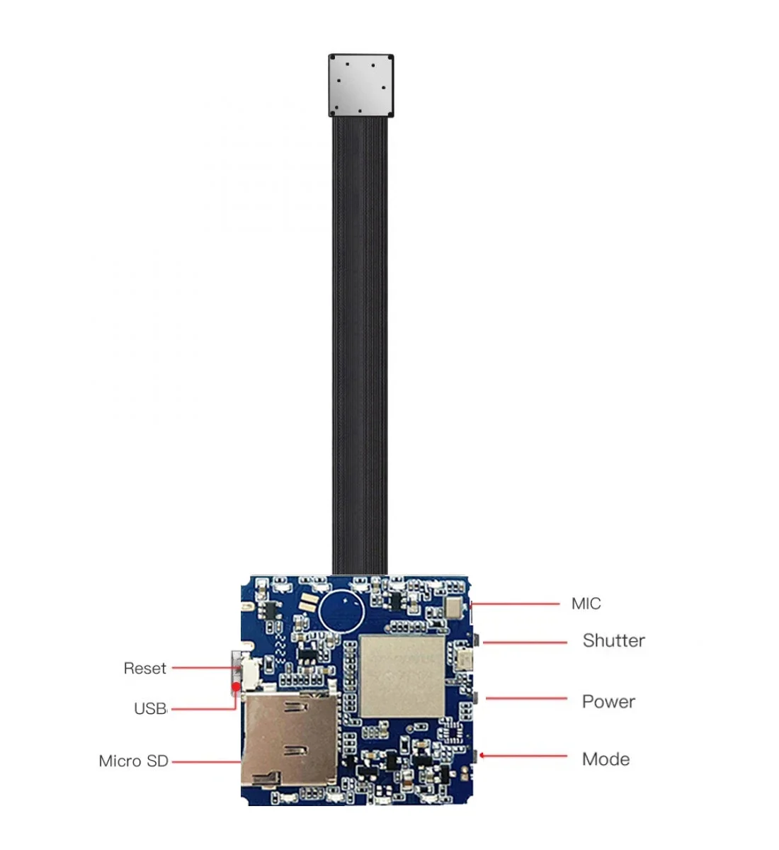 P2P WiFi โมดูลขนาดเล็ก14MP 4K ตรวจจับการเคลื่อนไหว60FPS ซูมดิจิตอลเลนส์รูเข็ม X9กล้องขนาดเล็กแบบ DIY