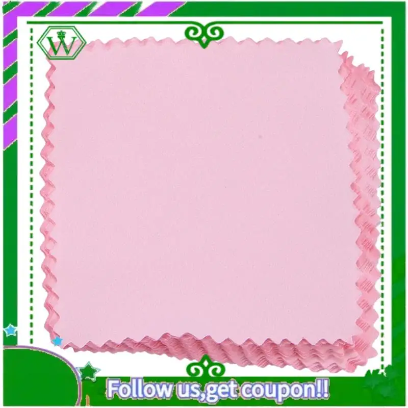 

Latest-150 Pack Jewelry Cleaning Cloth,Jewelry Polishing Cloth For Sterling Silver Gold Platinum Pink