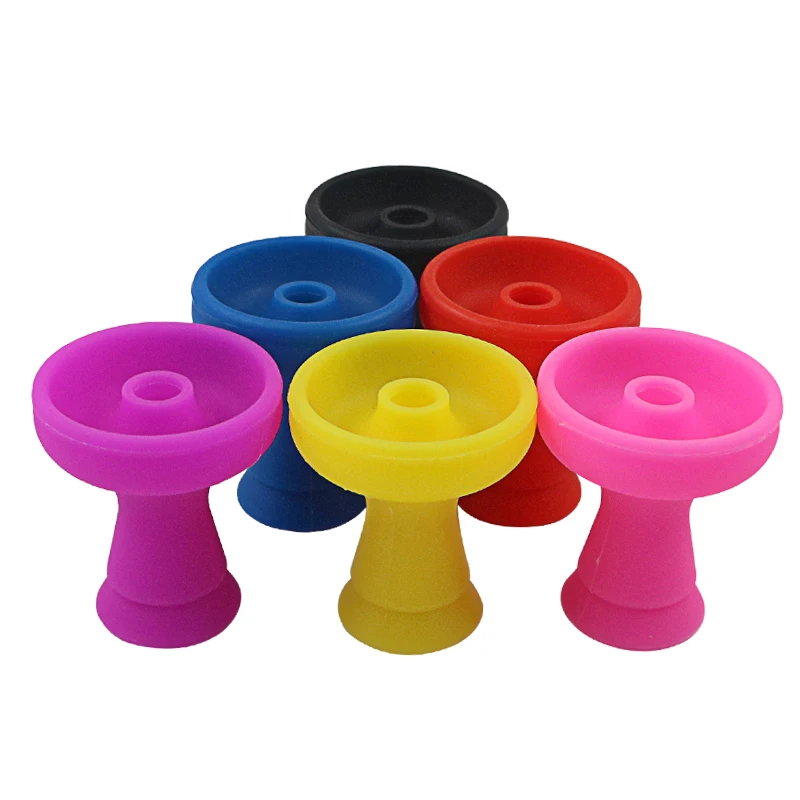 

Silicone Hookah Bowl Silicon Shisha Accessory Shisha Charcoal Holder Narguile Parts Nargile Head Smoking Accessories