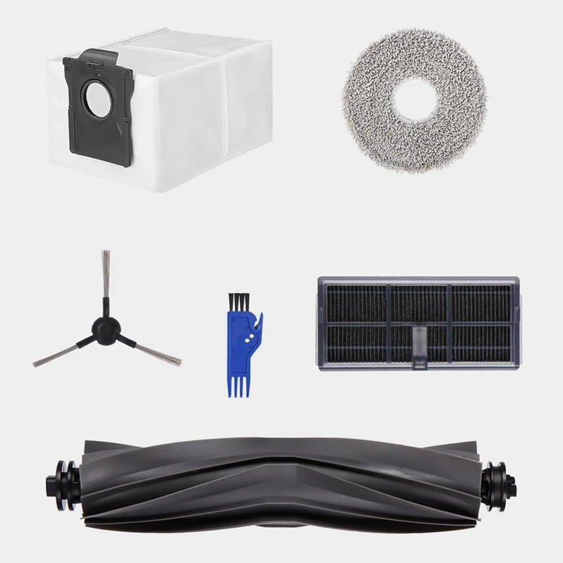 JDZD-For Dreame L10s Pro الترا الحرارة جهاز آلي لتنظيف الأتربة فرشاة جانبية رئيسية فلتر Hepa ممسحة القماش أكياس الغبار استبدال أجزاء