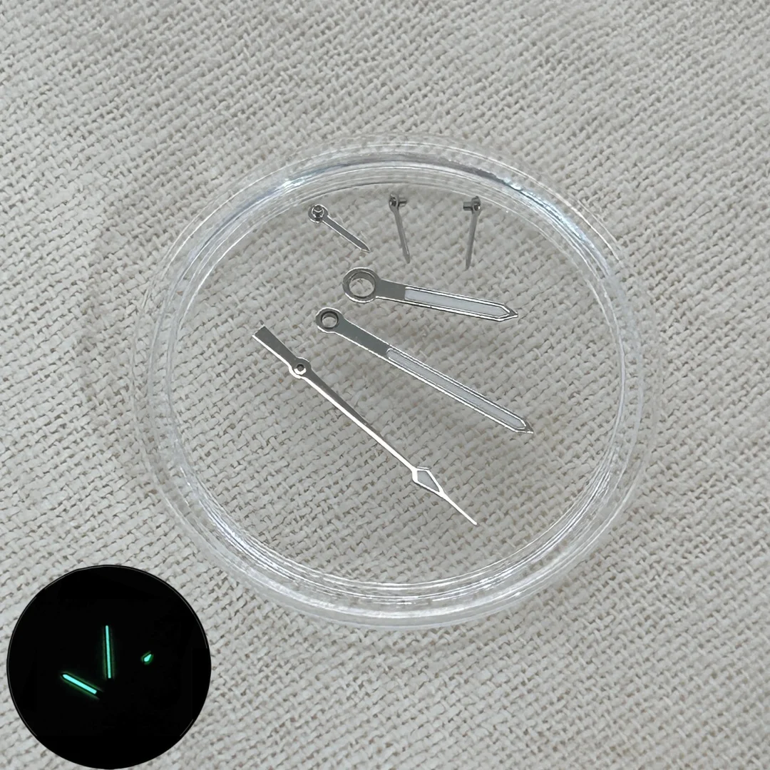 

Blue Green Luminous Gold/Black/Yellow/Blue/Silver/White/Orange Forest Watch Hands fits Omge VK63 VK64 Movement Watch Hands Case