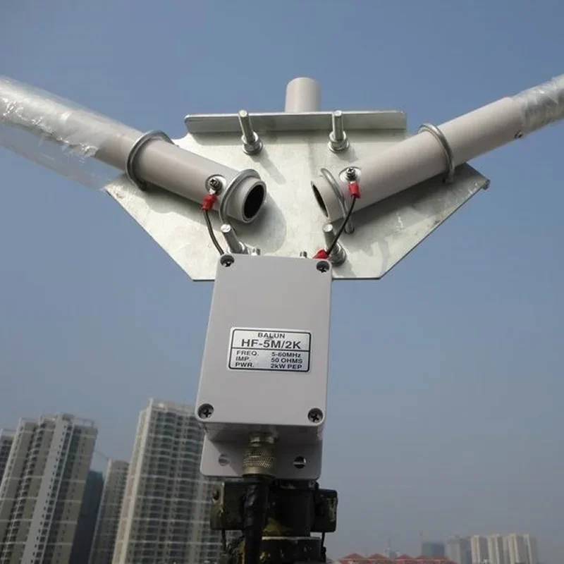 High-efficiency Short-wave Antenna 750V Positive V, 5-band Low-noise,with Excellent Performance