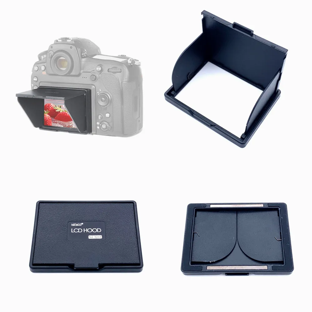Magnetic 3.2 inch LCD Screen Protector Pop-up Sun Shade Hood Cover Guard for Sony A7M3 A7R4 A7S3 A7R3 A9 RX100M6 RX100M5 RX100M4