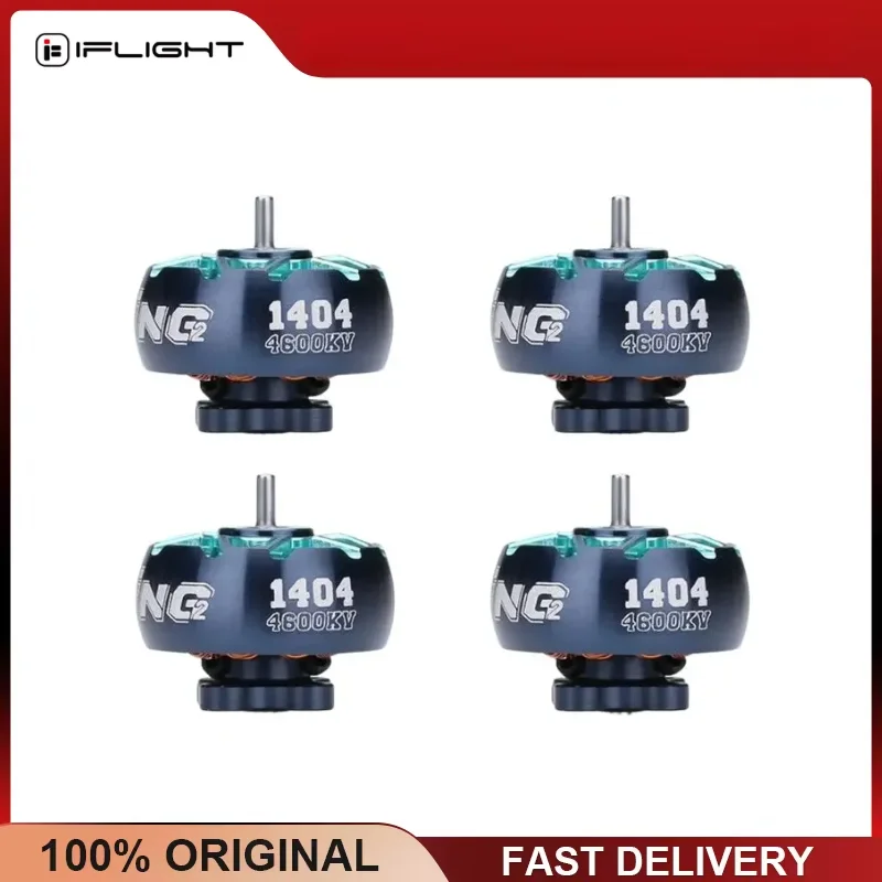 iFlight XING2 1404 3000KV 3800KV 4600KV 2-4S Brushless Motor Toothpick Ultralight Unibell 3-4 Inch Propeller FPV Drone