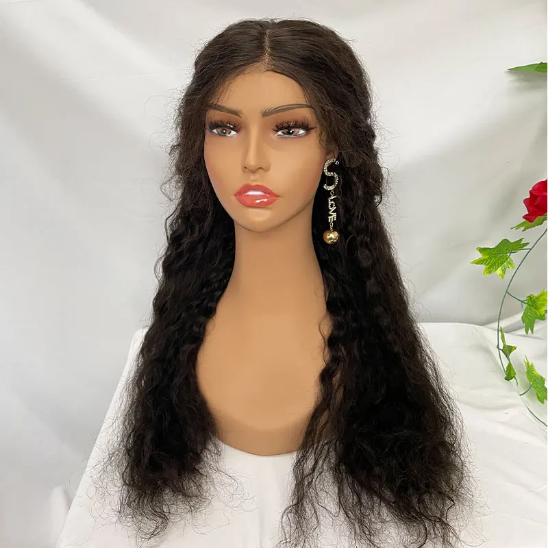 

Womens 18" Life Style Mannequin PVC Manikin Head Realistic Mannequin Head Bust Wig Head Stand For Wigs Display Making Styling