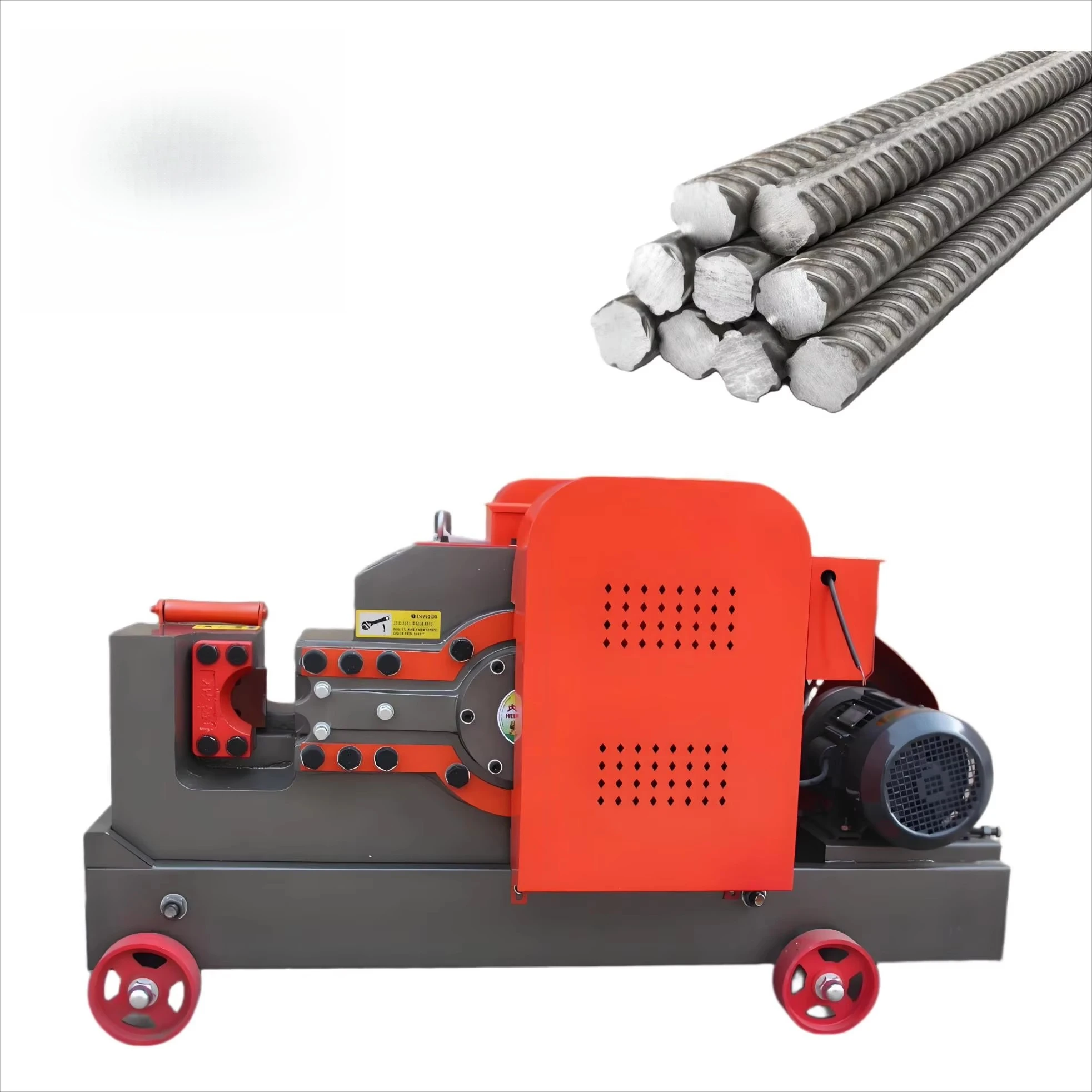 Heavy-Duty GQ55 Rebar Cutting Machine Uses 380v/220v Voltage and Cuts Rebar With a Diameter of 4-40mm