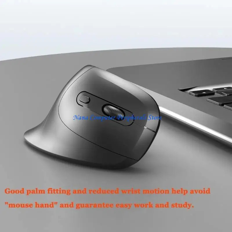 Mouse com fio F68C JSY 11, mouse vertical ergonômico para uso confortável escritório e jogos, evita a mão do mouse