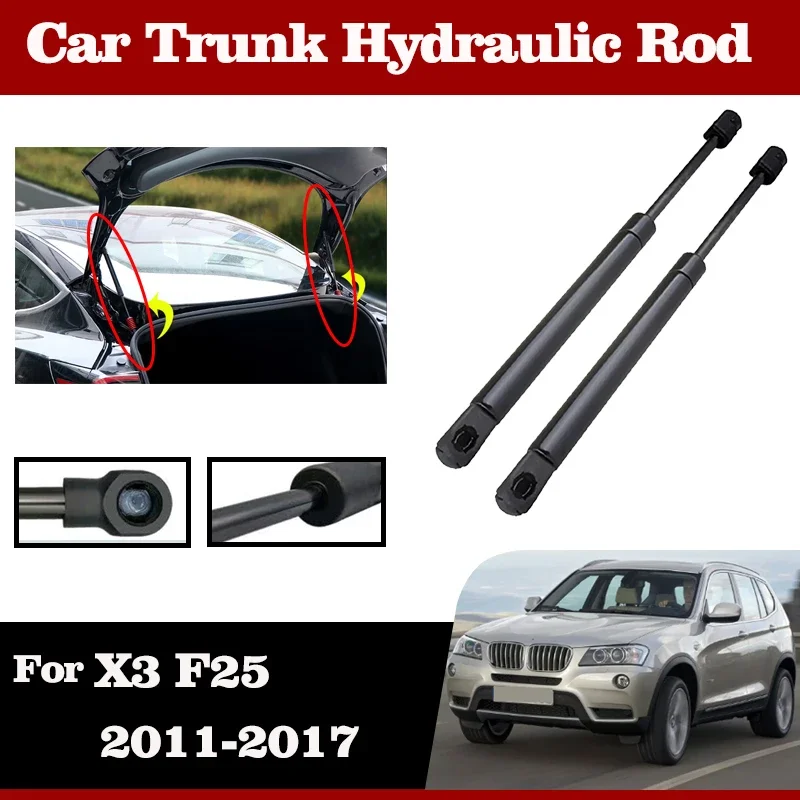 

Car Trunk Hydraulic Rods For BMW X3 F25 2011 Accessories 2012-2017 2013 Luggage Support Shock Lever Absorber Antifreeze Body Kit