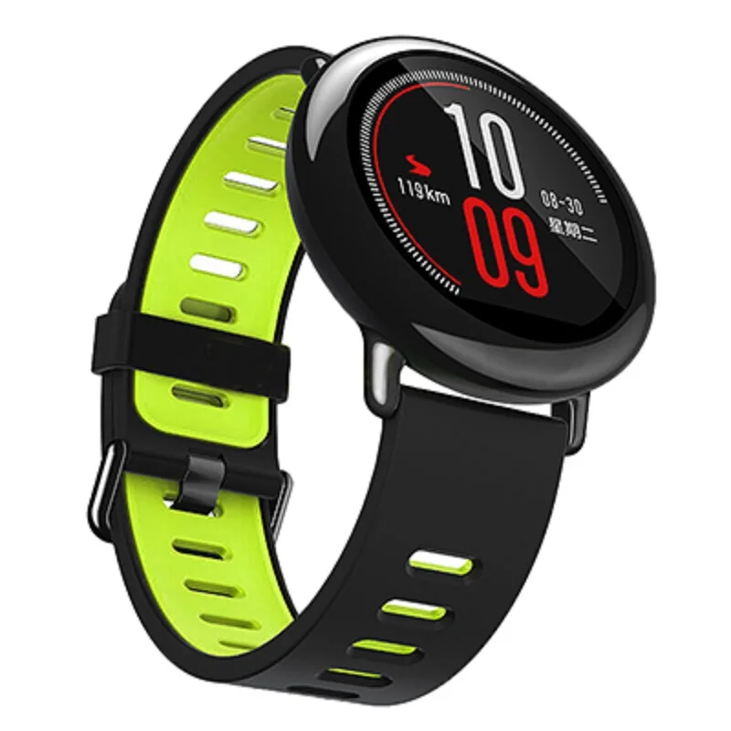 22mm Smart Watch Band For Xiaomi Huami Amazfit Stratos 2 2S Soft Silicone Wristband for Xiaomi Huami Amazfit PACe Bracelet Strap