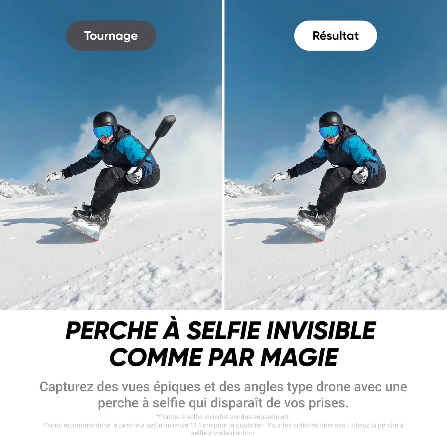 Insta360 X4 Air | Cámara de Acción 360 ° (Video panorámico 8K a 30 Fps), Ligero (165 g), Resistente al agua hasta 15 m 6
