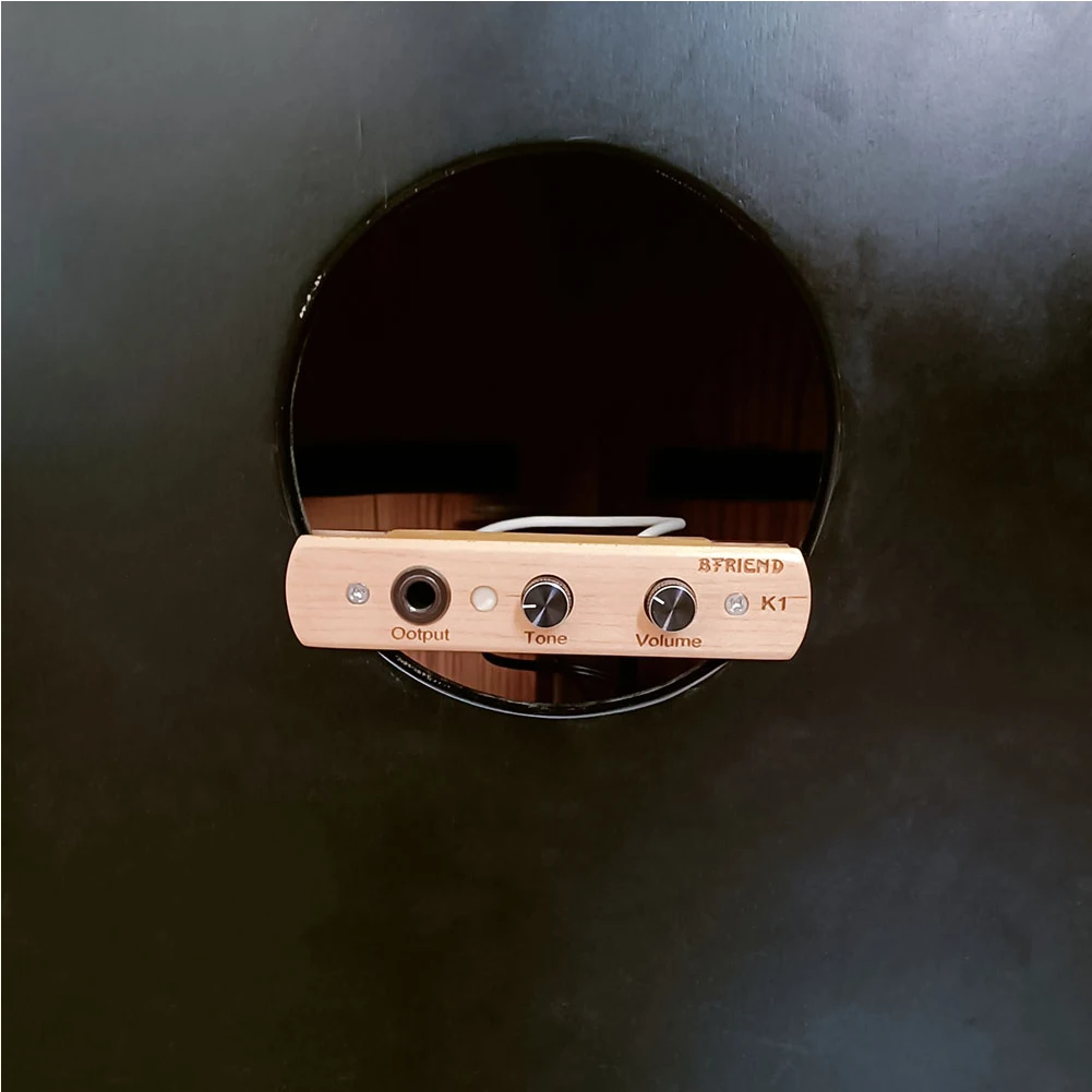 نظام التقاط إلكتروني مع نظام التقاط إلكتروني للتحكم في مستوى الصوت في آلة موسيقية #6