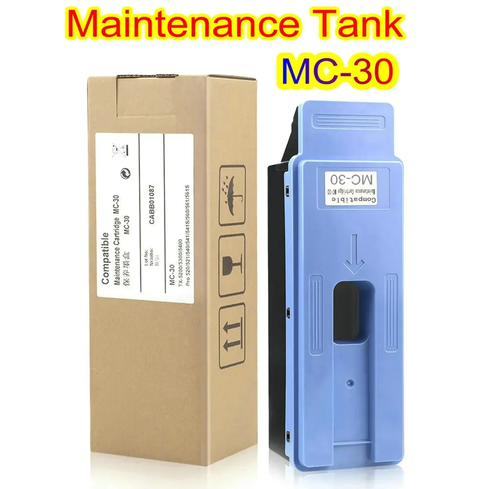 For Canon MC-30 MC 30 Maintenance Tank With Chip For Canon imagePROGRAF PRO 2000 4000 PRO-4000S PRO-6000S PrinterWaste Ink Tank