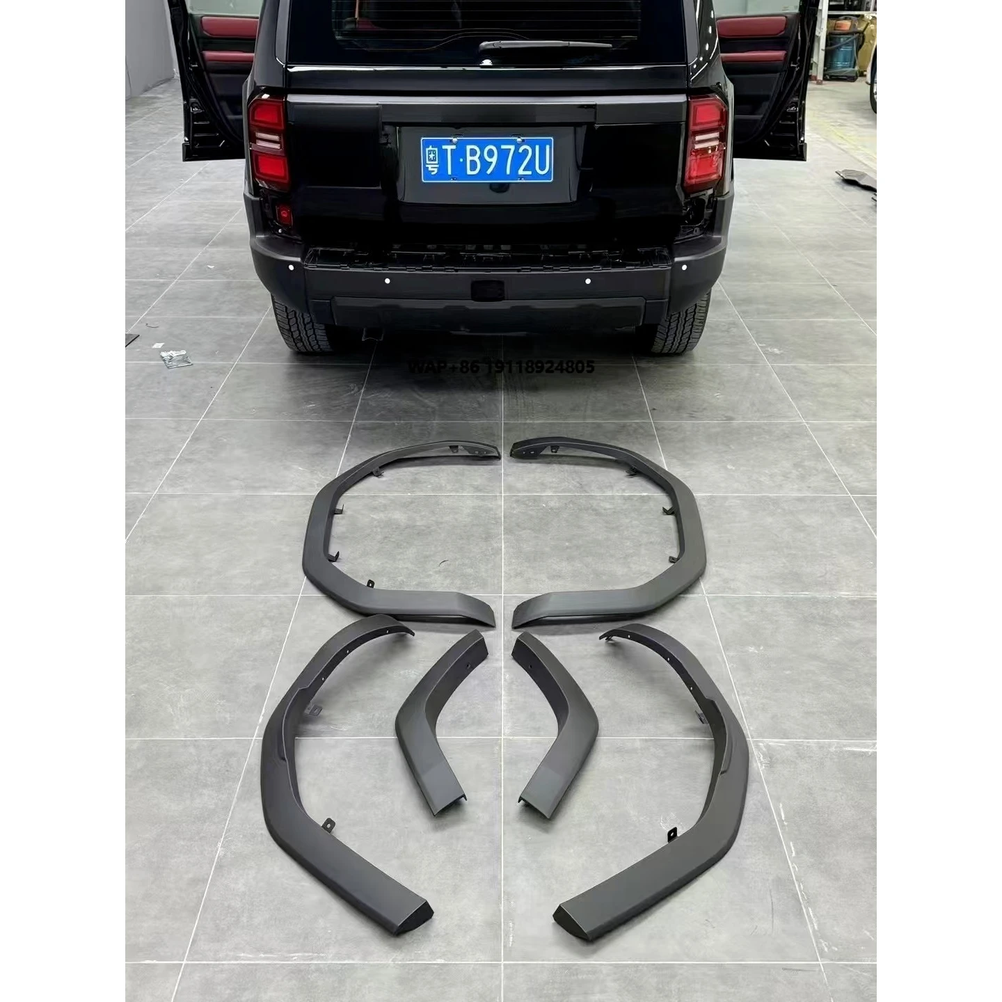 For Land Cruiser Prado LC250  FJ 250 2024 Wheel Arch Wide-Body Style Anti-Collision Corner