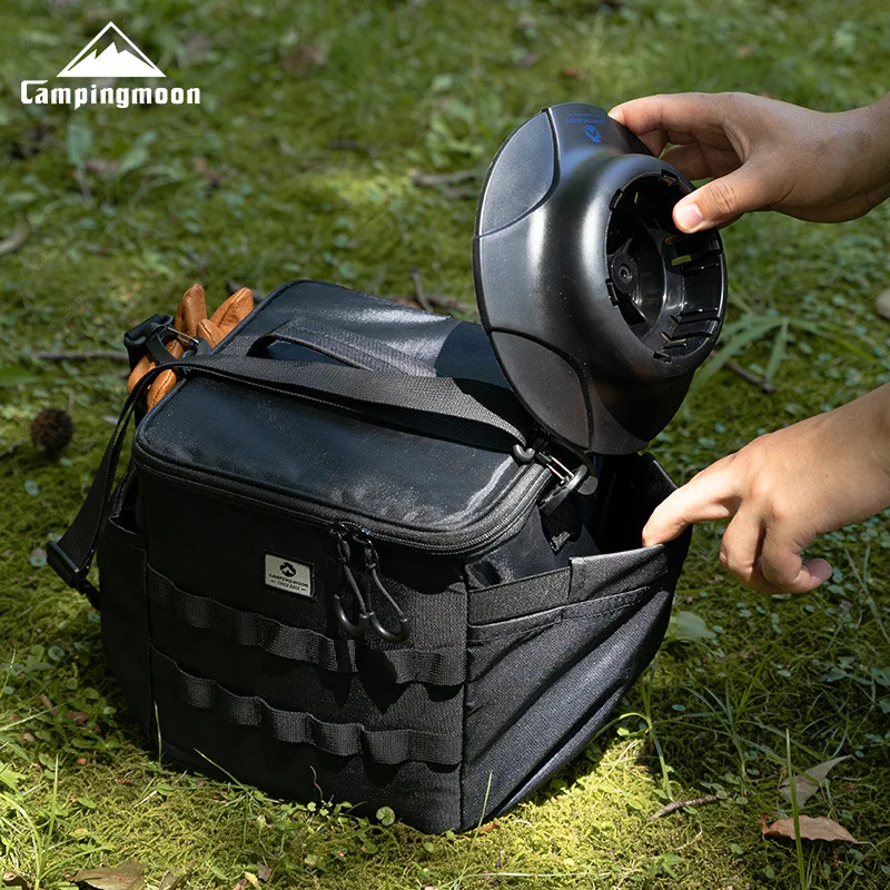 CAMPINGMOON Multifunctional Storage Bag[PG-B] is reinforced, wear-resistant, and impact-resistant—ideal for camping gear