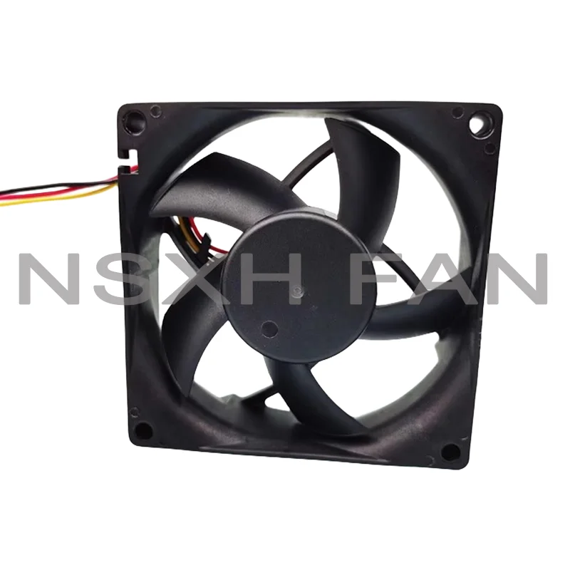 Original MGT8012UB-R25 8025 DC12V 0.66A 7.92W 80*80*25mm 3-Wire heat Dissipation Fan Air 4800RPM Blower