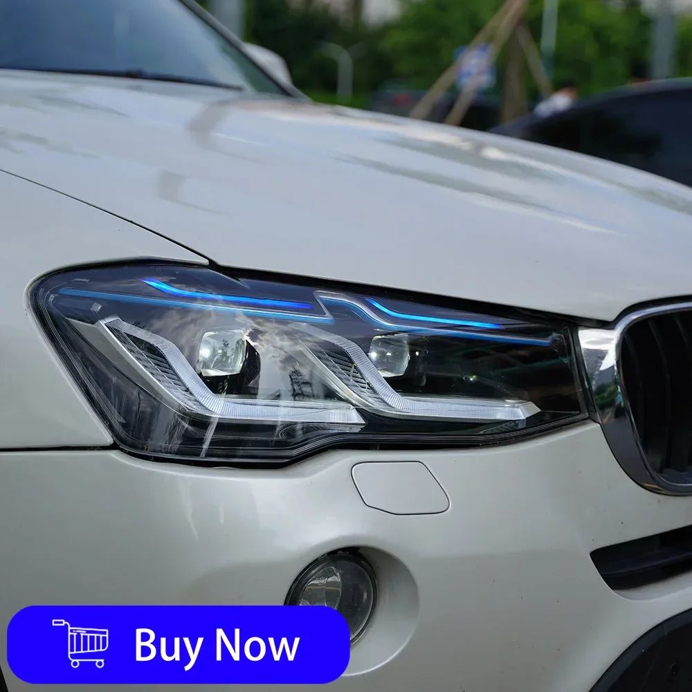 

For BMW X3 F25 25i 28i 30i 2014-2017 Auto Headlights Assembly Upgrade High Quality LED Dynamic DRL Projector Lens Accessories