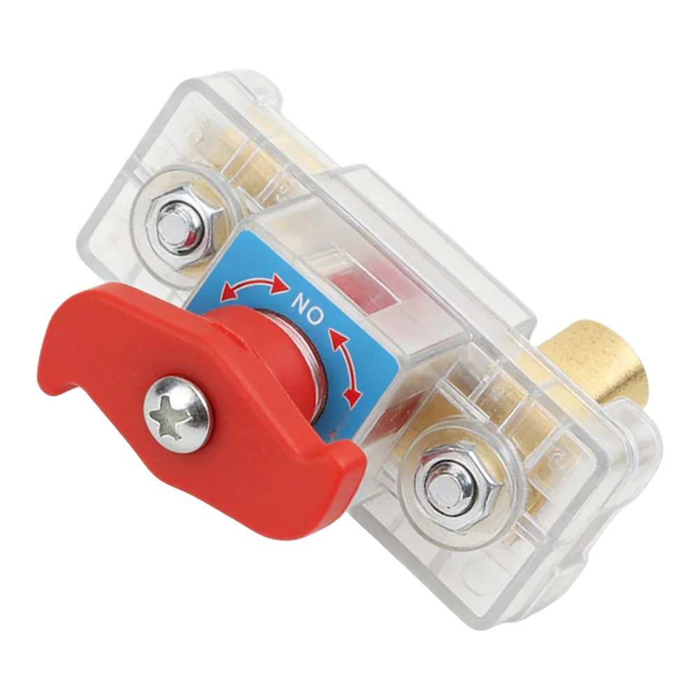 Car Battery Power Disconnect Switch 12V 24V for Negative Terminal Isolation Prevents Battery Drain and Unauthorized Power Access