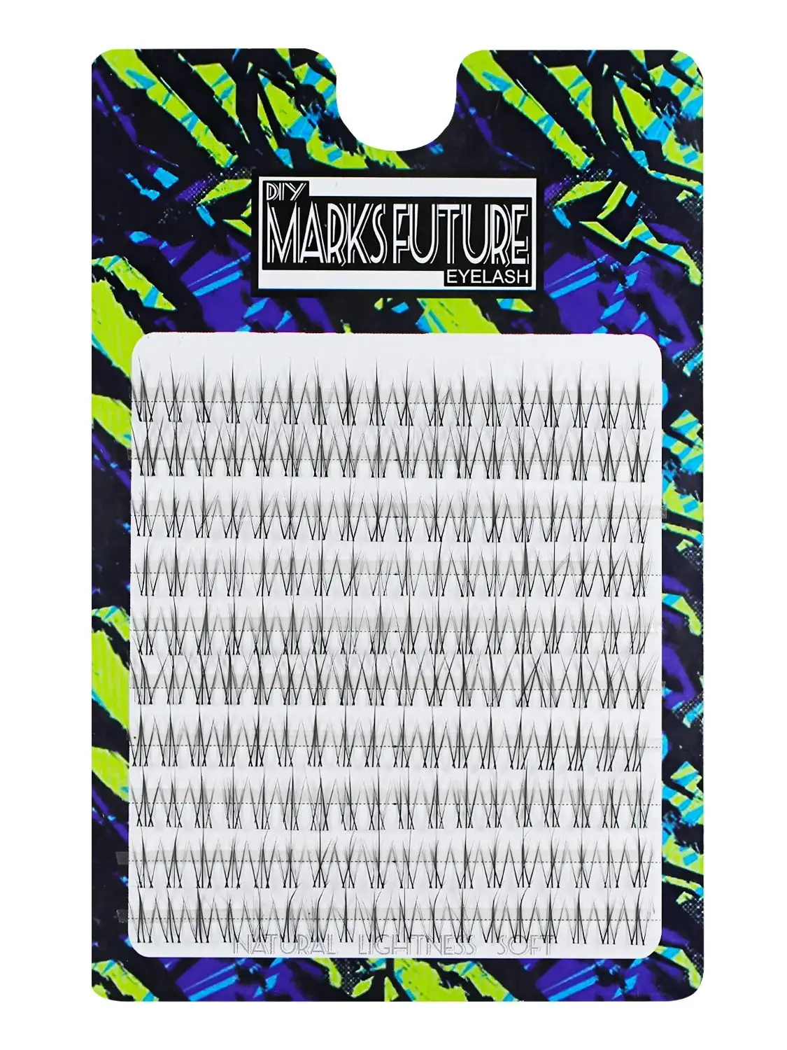 180 grappes d'extensions de cils, rouleaux C moelleux – Faux cils segmentés de 12 mm de longueur, créent d'apparence naturelle et dodue