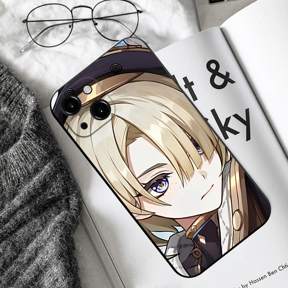 Freminet Genshin Impact 4 Cryo character Final Feast Phone Case For iPhone 14 13 12 11 Pro Max Mini XS X XR SE3 2 7 8 Plus