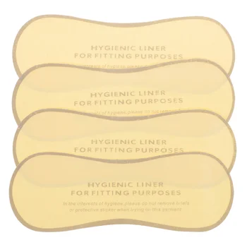 50 قطعة ملصقات ملابس السباحة الصحية المايوه واضحة للحماية الواقية الملابس الداخلية البلاستيكية شرائط بطانات ذاتية اللصق