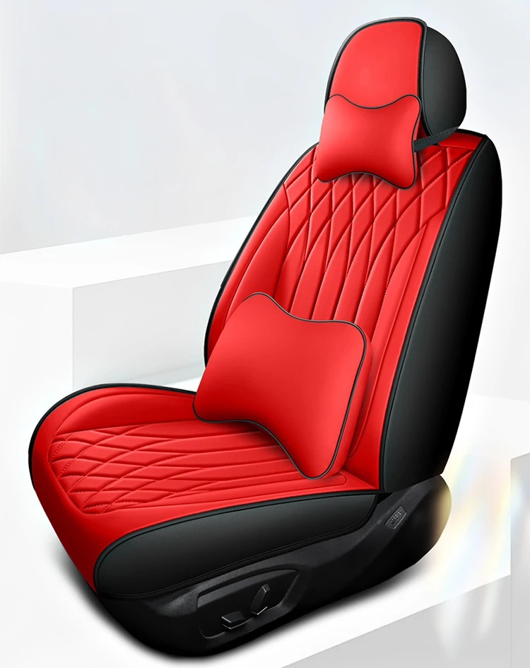 

Luxury Leather Car Seat Covers For Auto Interior Styling Waterproof
