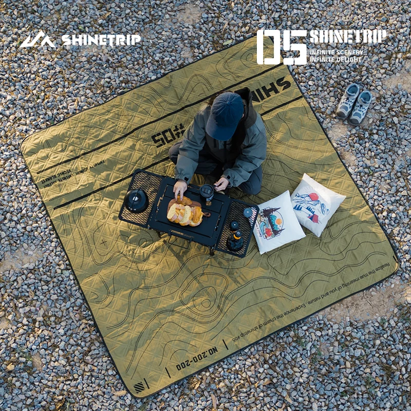 

Shinetrip Outdoor Ultrasonic Aluminum Picnic Mat Moisture-proof spring mat Waterproof Park Mat2026