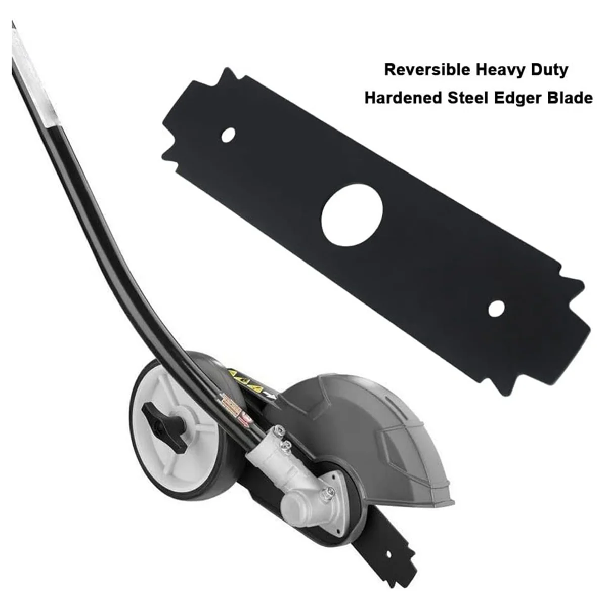 AC04215 8 inch Edger Blade, for Replacement Ryobi Reversible Heavy Duty Hardened Steel Edger Blade 2 Pack