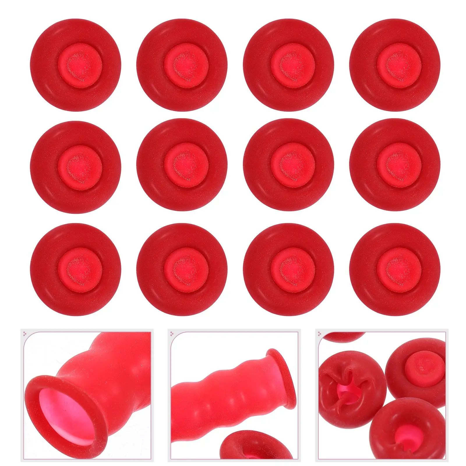 40pcs Glass Caulk Saving Caps Adhesive Nozzle Protector For Silicone Tubes Caulk Saving Caps Power Tools Sealer