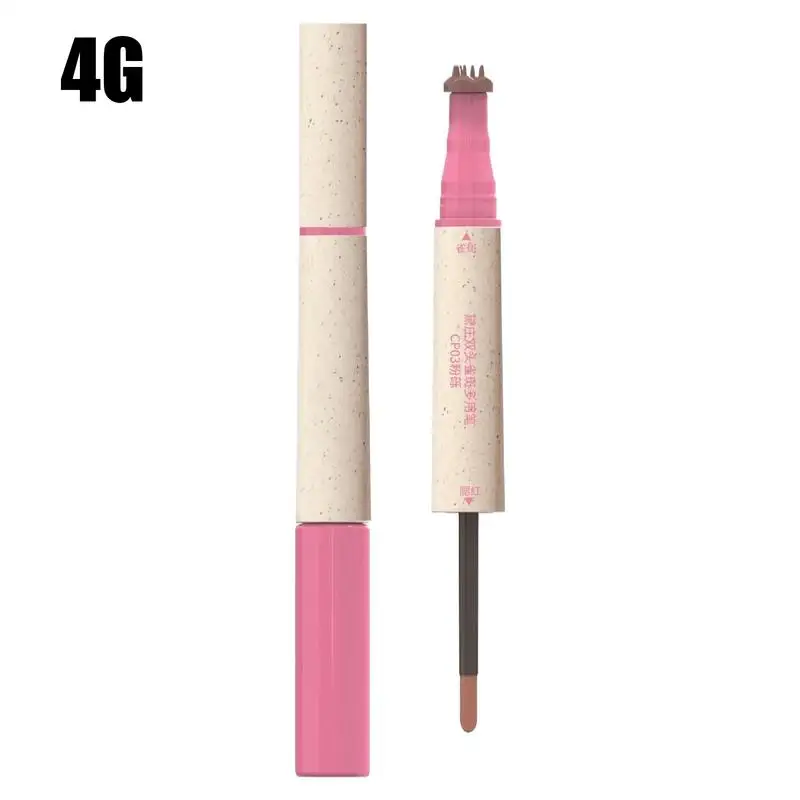Beauty Mark Pen Double-Ended Blush Pens Contouring Tool Lightweight Liquid Contour Stick Facial Cheek Blusher Dot Blush Stick