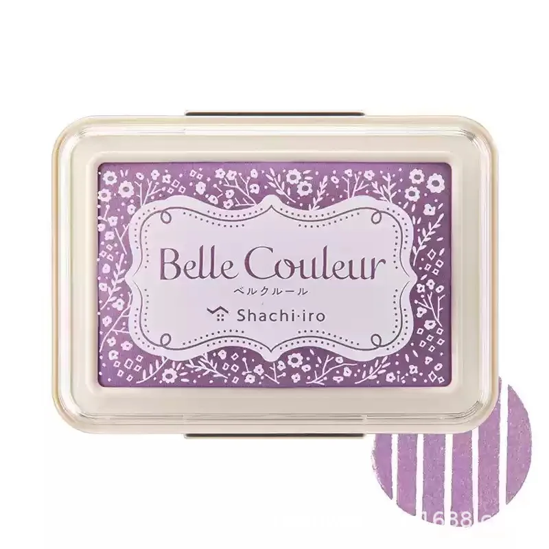 وسادة ختم كلاسيكية أحادية اللون حبر ملون لتزيين بطاقة القصاصات