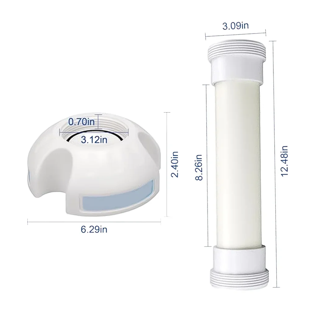 Chlorinator Protector Salt Cell Dummy Winter Pool Maintenance Protective Bypass Function Temporary Replacement For Winter