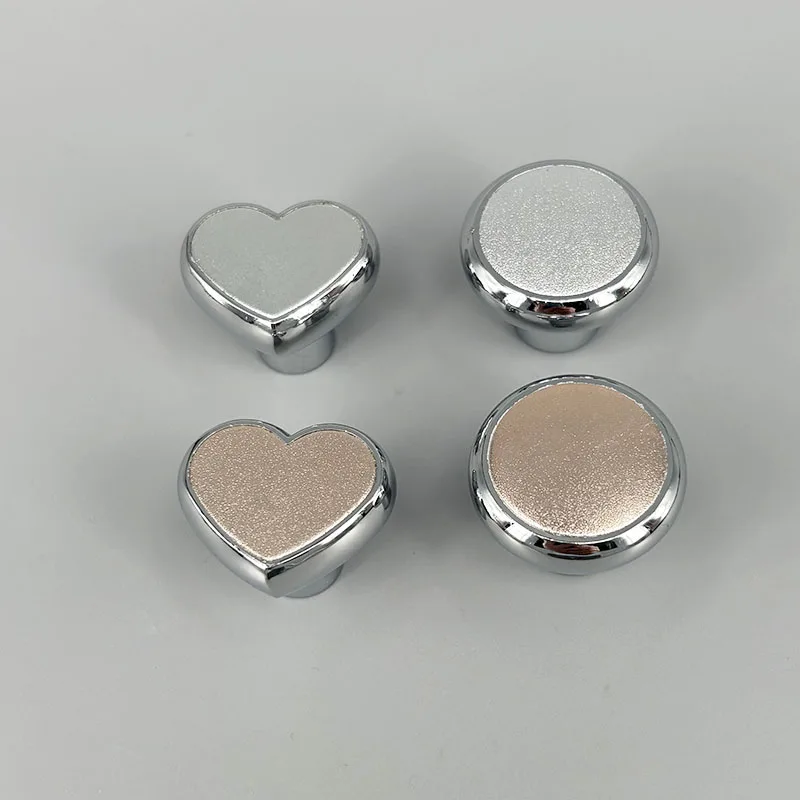 Modern Simple Zinc Alloy Cabinet Handles Door Knob Drawer Pulls Wardrobe Knob Nordic Style Furniture Hardware