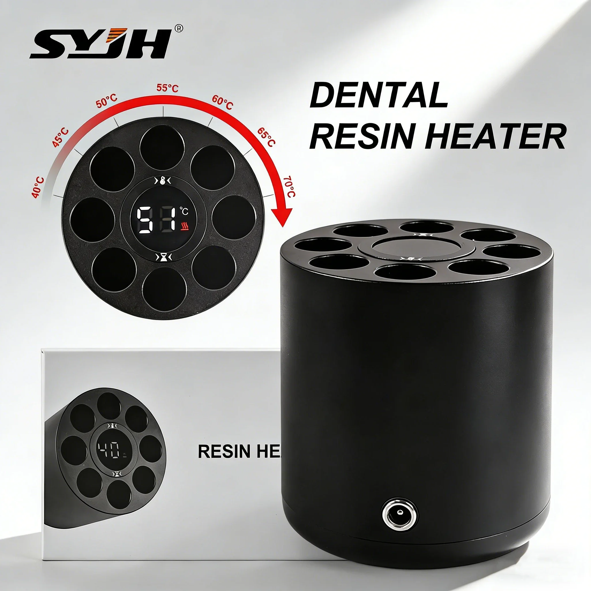 

SYJH Dental AR Heater Composite Resin Heating Heater Temperature Display Softener Material Warmer Dentist Equipment Tools