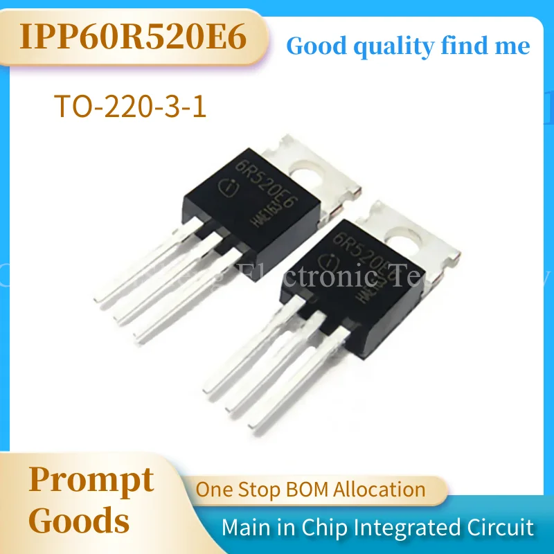 

10PCS/LOT IPP60R385CP IPP60R450E6 IPP60R520C6 IPP60R520E6 IPP60R600C6 IPP60R600E6 IPP60R600CP IPP60R750E6 IPP60R950C6 TO-220