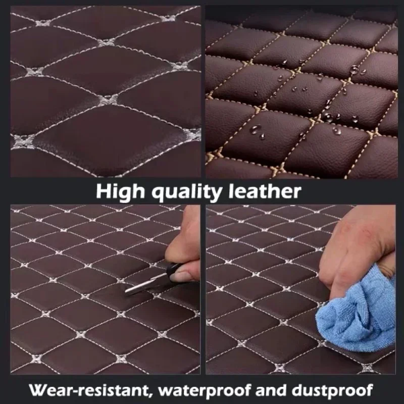 Custom Car Floor Mats For Tiggo 7L /Tiggo 7 Pro/Pro Max 2023-2026 Weather Interior Accessories Carpet Trunk Foot 6