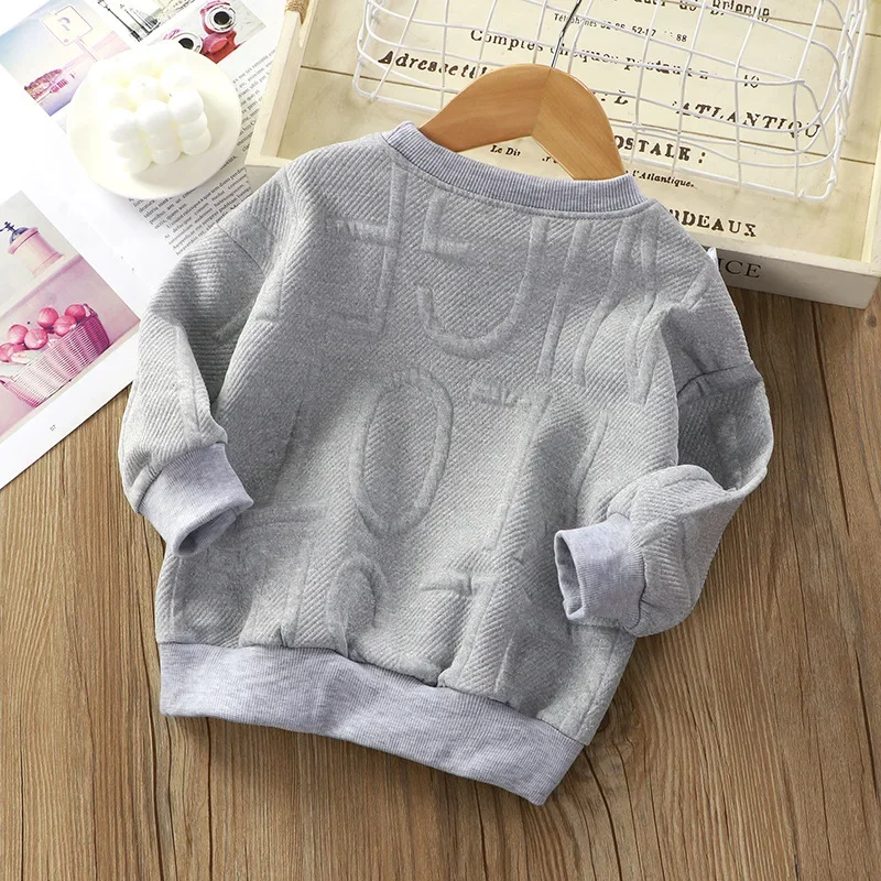 Children's Sweater Boys and Girls' Casual Wear Small and Medium-sized Children's Outerwear Sportswear Spring and Autumn