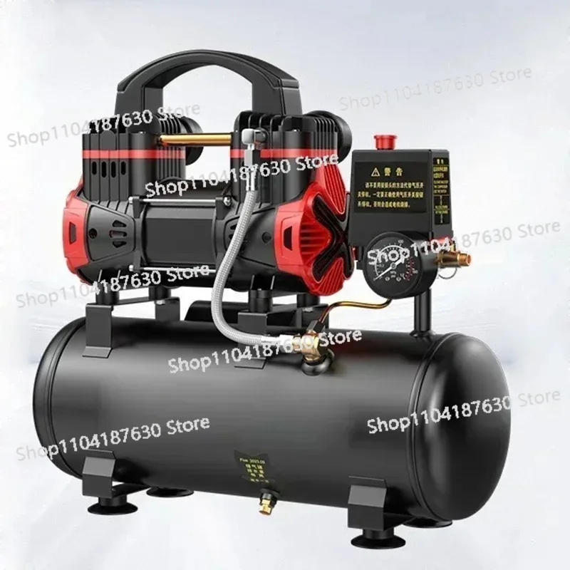 

Бесшумный воздушный компрессор 220 В, 10/15 л/30 л, 1100 Вт, 1500 Вт, тихий безмасляный портативный воздушный насос для домашнего ремонта, компрессор для накачивания шин2025