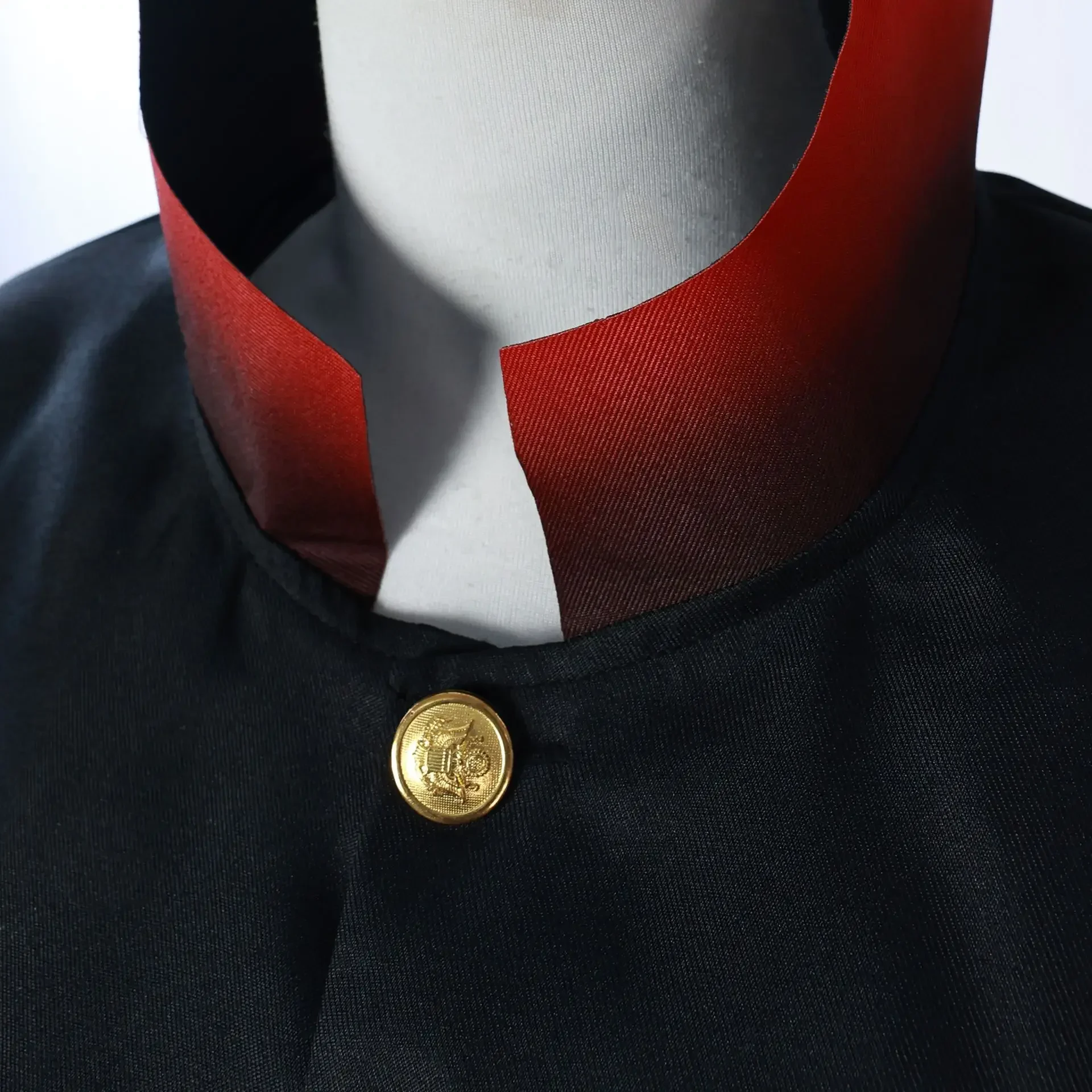 Anime Costume Half Mask Tattoo Danda Ken Takakura Ken Okarun Cosplay Sticker Turbo Mode Red Trench Halloween Party Men Outfits