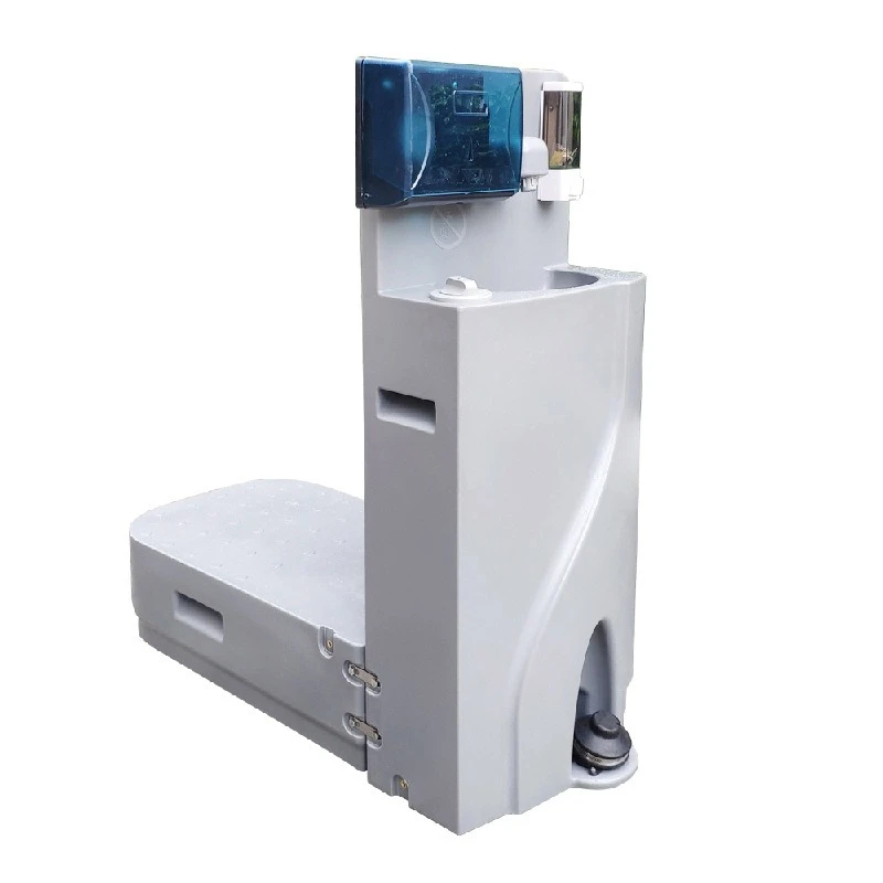 

Outdoor foot-stepping mobile sink, temporary water storage sink, park independent single plastic sink