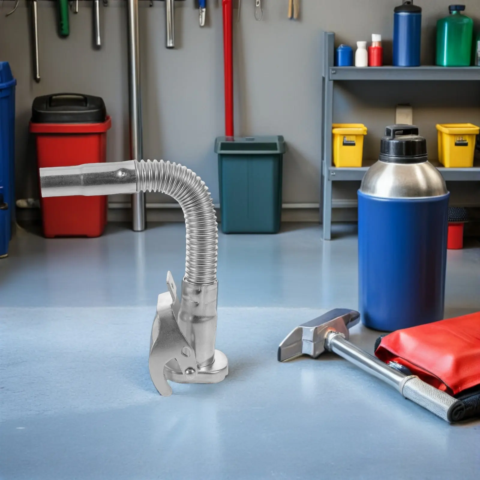 

Oil Drum Pouring Spout Stainless Steel Gas Can Nozzle Replacement For Tank Metal Fuel Can Spout Leakproof High