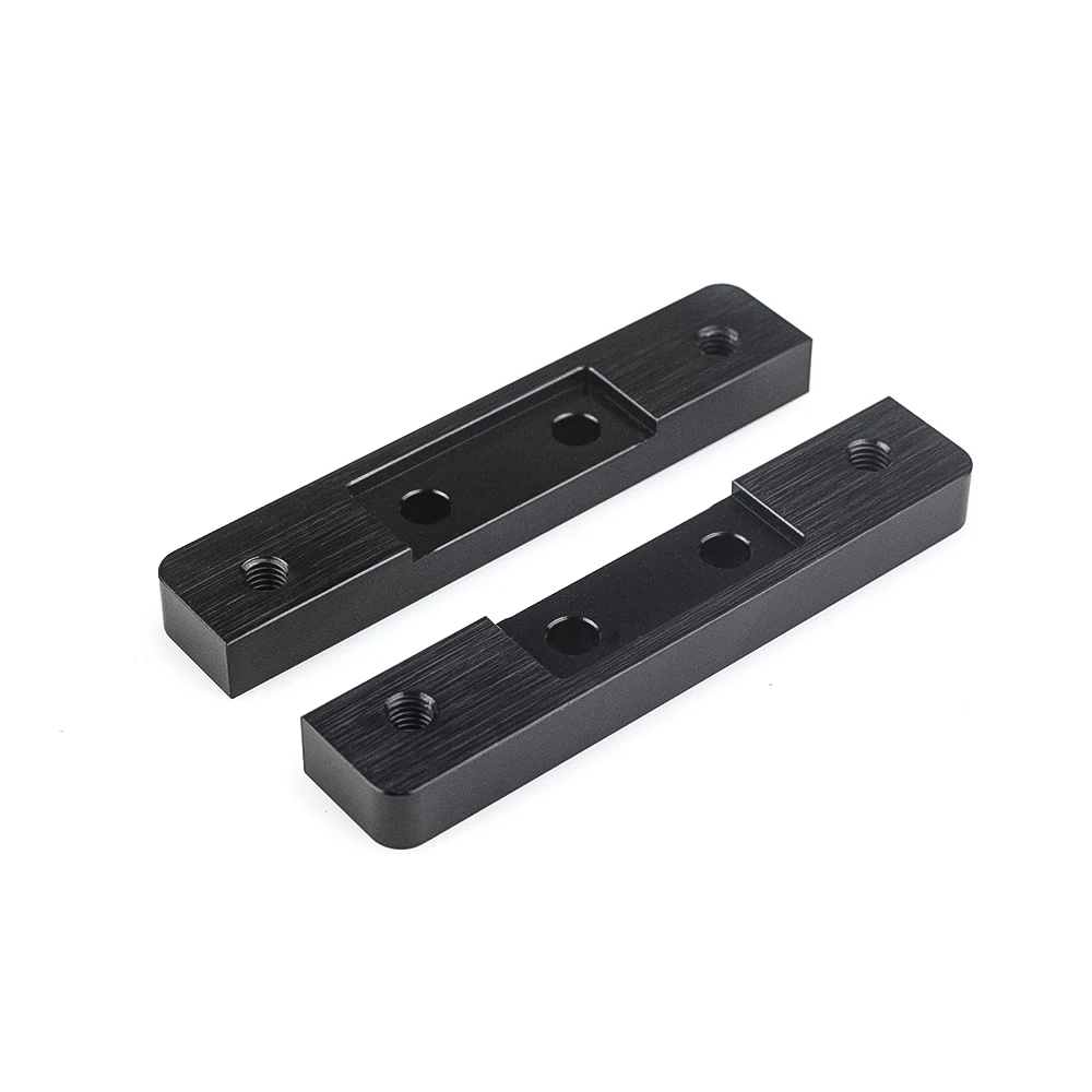2Pcs OpenBuilds C-Beam Riser Plates Aluminum Mounting Plates for C-Beam Linear Rail Extrusion Profile CNC Router Machine Parts