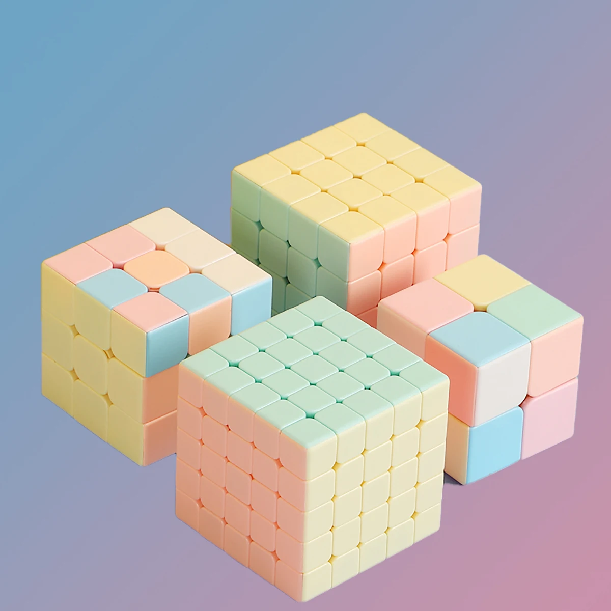 

Magic Cube 2x2 3x3 4x4 5x5 pyramid Magic Cube racing stress-relieving puzzle professional smooth speed game children's toy gift