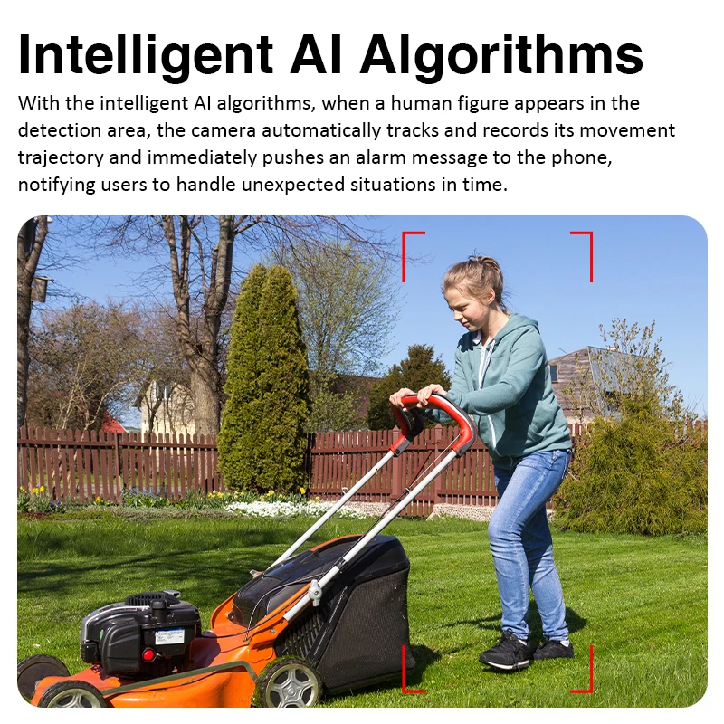 Hongnaer 6K 12MP ثلاثة عدسات خارجية مقاومة للماء IP O-KAM Pro Home PTZ WiFi CCTV كاميرا مراقبة الشبكة