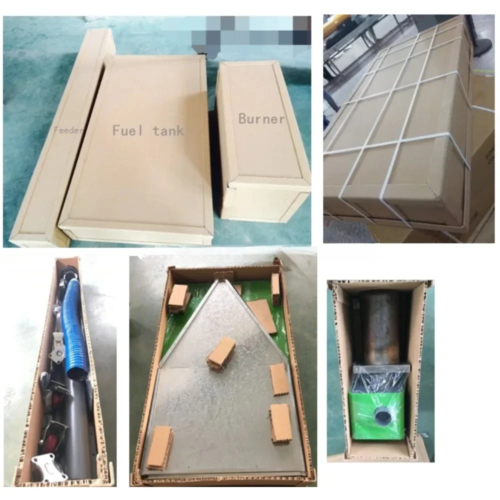 Новая прямая продажа с фабрики, доступная горелка для древесных гранул, экологически чистое нагревательное решение для экологически чистого домашнего использования