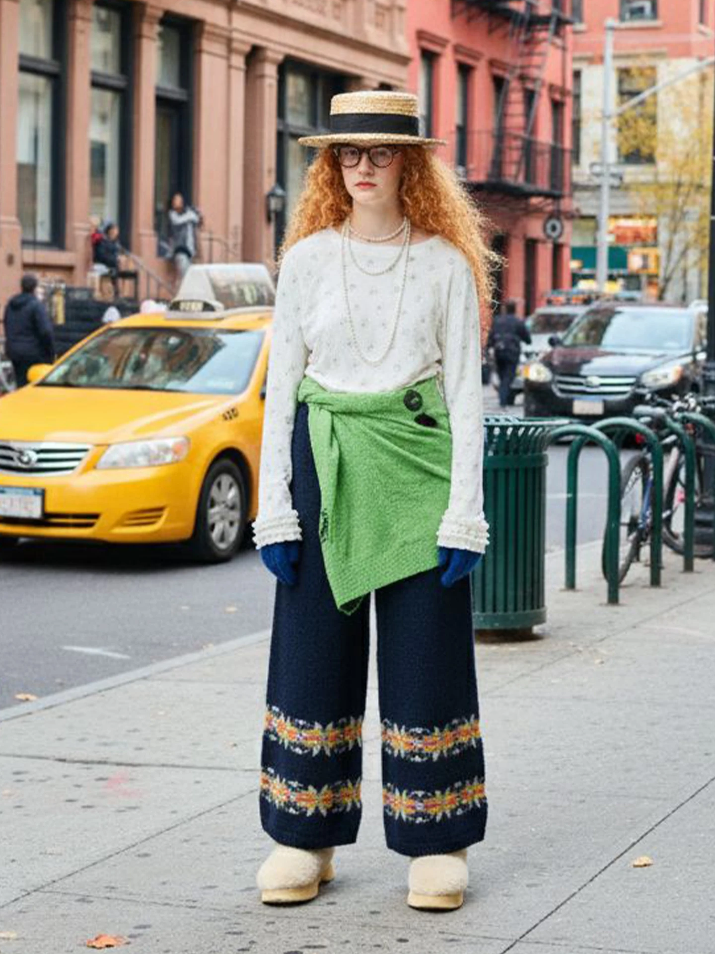 

Floral Printed Women's T - Shirt Casual Daily Wear Sweet & Fresh Style 255262