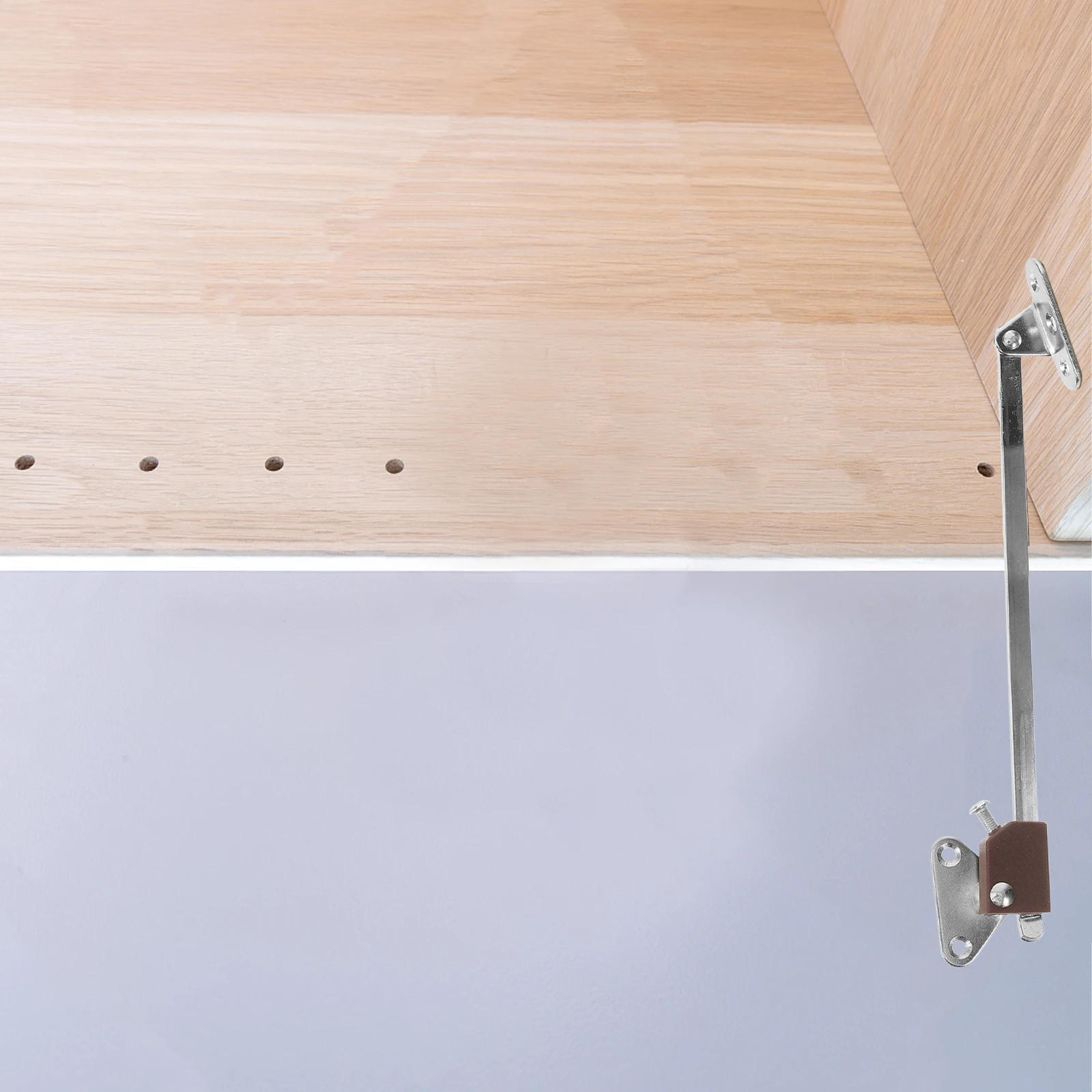 

2pcs Tension Rod Cabinet Lift Hinges Durable Gas Supports Hydraulic Furniture Hardware Chest Hinges Jewelry Box Small