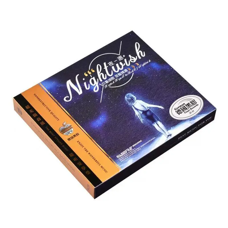 

Фотоальбомы Nightwish, классические европейские и американские поп-музыки, автомобильные компакт-диски, виниловые пластинки без потерь, оптические диски