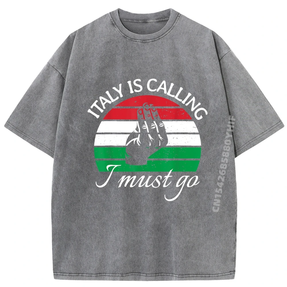 إيطاليا تدعو يجب أن أذهب زيارة إيطاليا عطلة الملابس عالية الجودة المتضخم الملابس الإبداعية غسلها #4